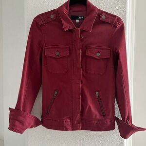 Kut from the Kloth Women's Bold Red Utility Jacket